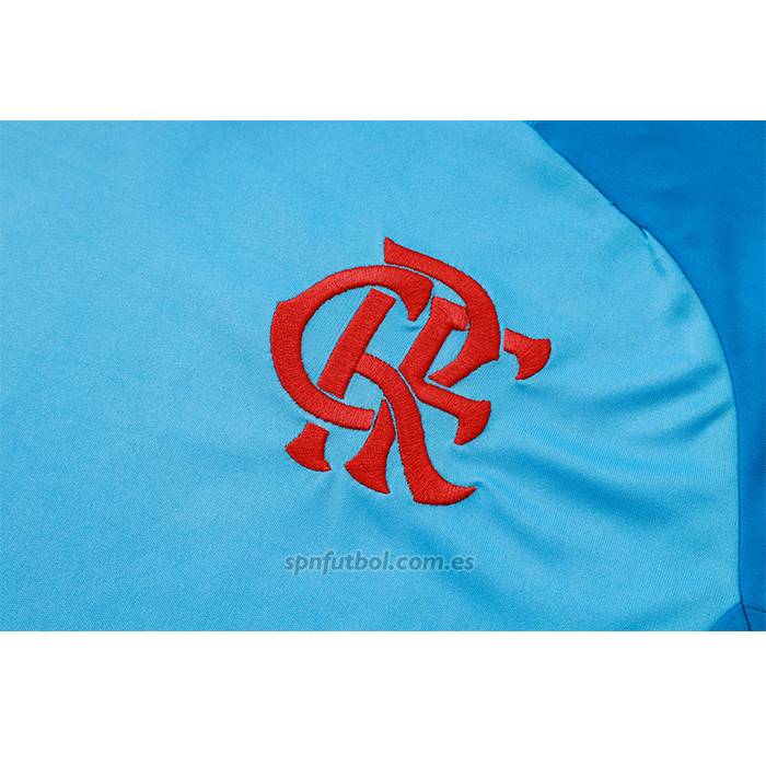 Chandal del Flamengo Manga Corta 2024-2025 Azul - Pantalon Corto